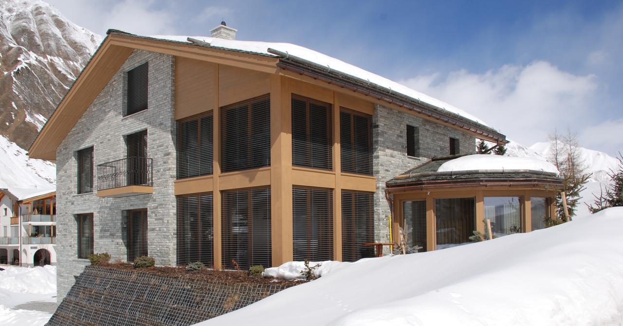 Grischuna Mountain Lodge Samnaun Dış mekan fotoğraf